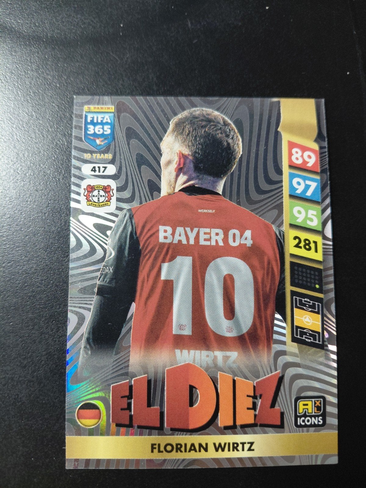 florian wirtz (leverkussen) el diez panini, Ophalen of Verzenden, Nieuw, Buitenlandse clubs, Poster, Plaatje of Sticker