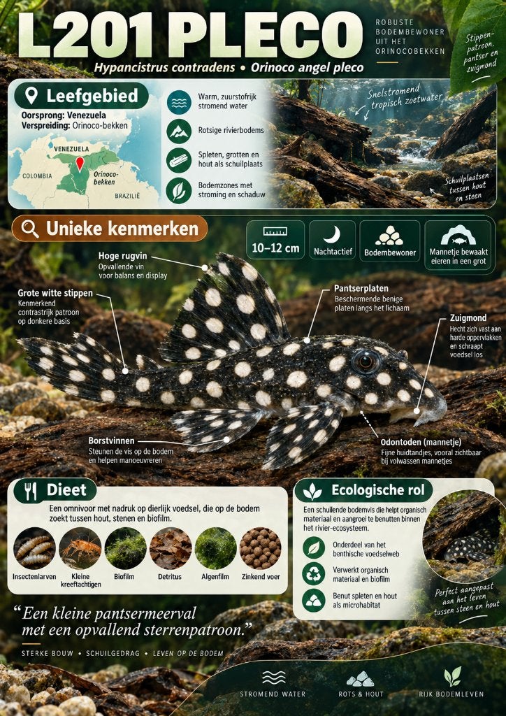 L201, Dieren en Toebehoren, Vis, Zoetwatervis