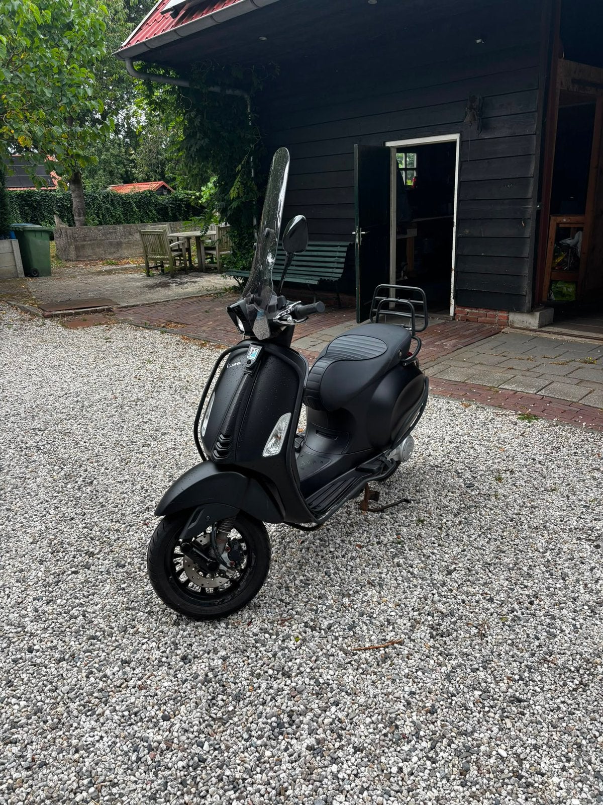 Nette Vespa Piaggio Sprint zwart te koop, Ophalen, Gebruikt, Benzine, Overige modellen