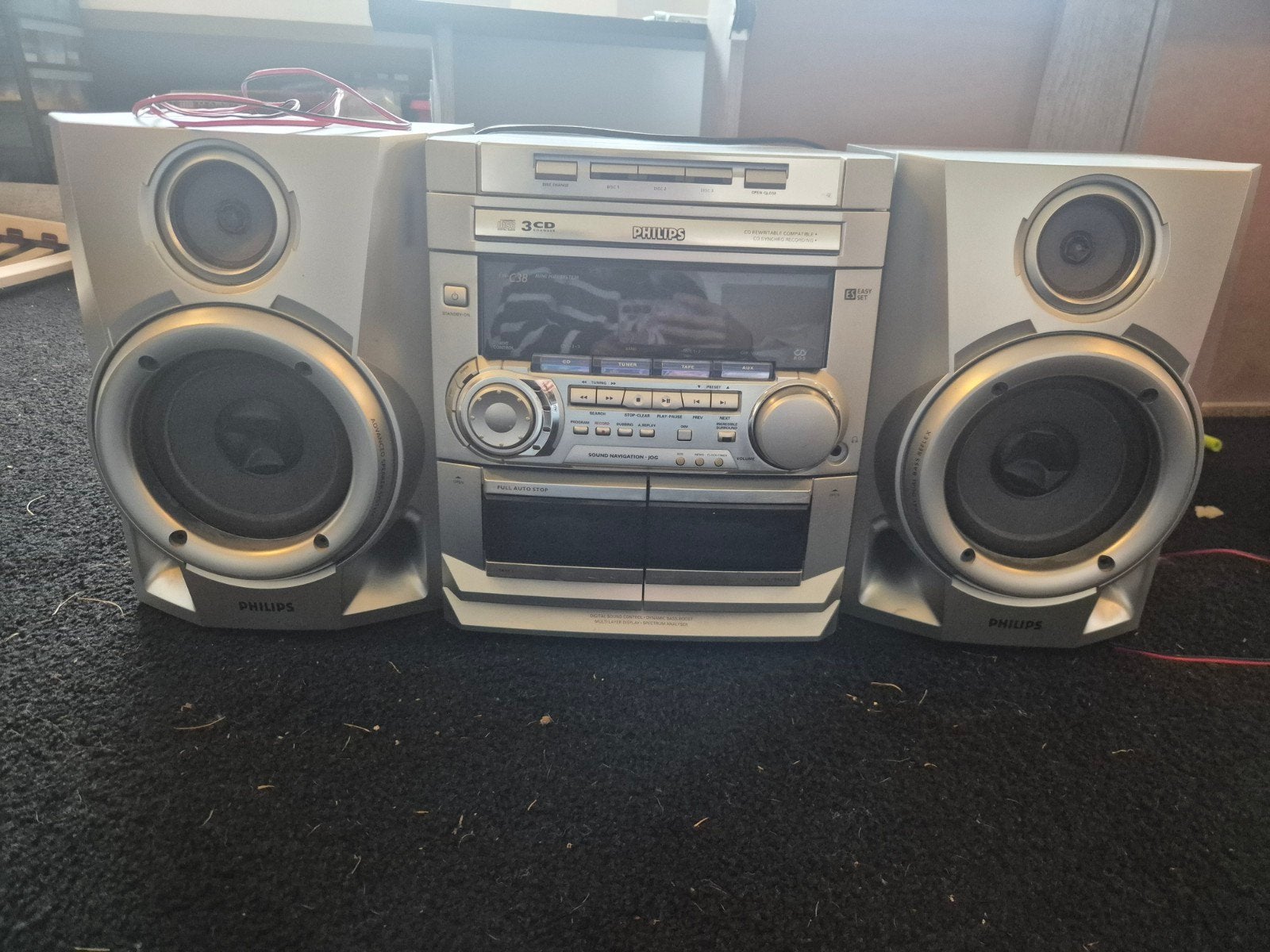 Philips FW 38 stereo, Ophalen, Philips, Gebruikt, Microset