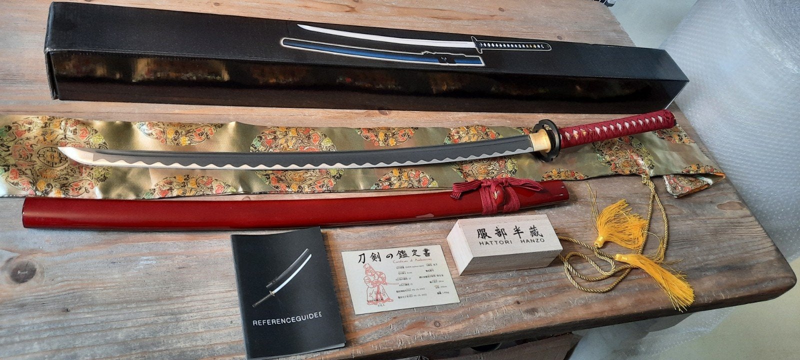 Scherp katana zwaard, samurai zwaarden, sabel, mes, dolk, Verzamelen, Militaria | Algemeen, Ophalen of Verzenden, Overige soorten