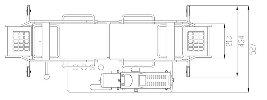 Luchthydraulische brugkrik 3200 kg / Nieuw, Ophalen, Nieuw, Hydraulisch, Garagekrik