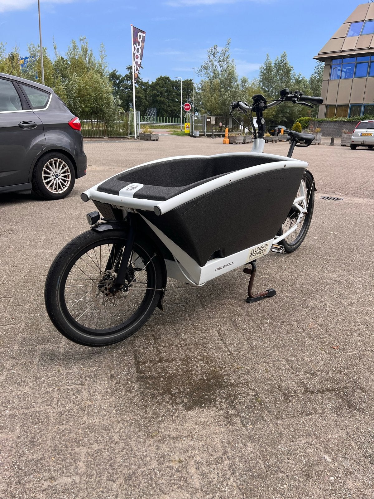 Urban Arrow bakfiets - Elektrisch, Fietsen en Brommers, Fietsen | Bakfietsen, Gebruikt, Goederen, Elektrisch, Schijfrem