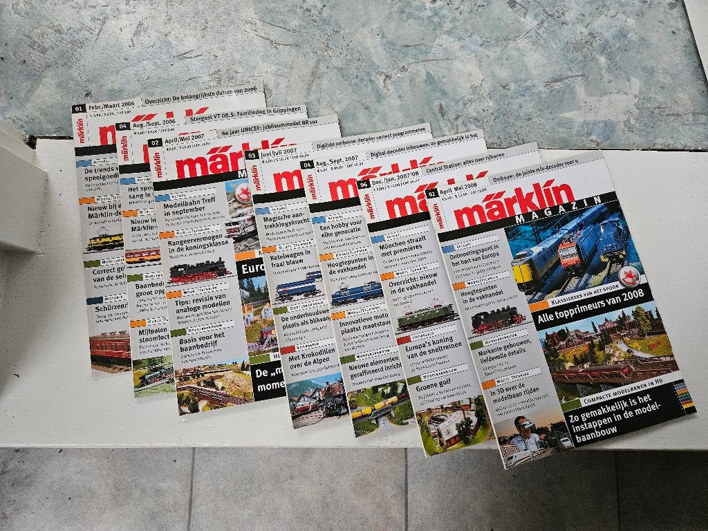 Modelspoor magazines, Ophalen, Gelijkstroom of Wisselstroom, Boek, Tijdschrift of Catalogus, Zo goed als nieuw