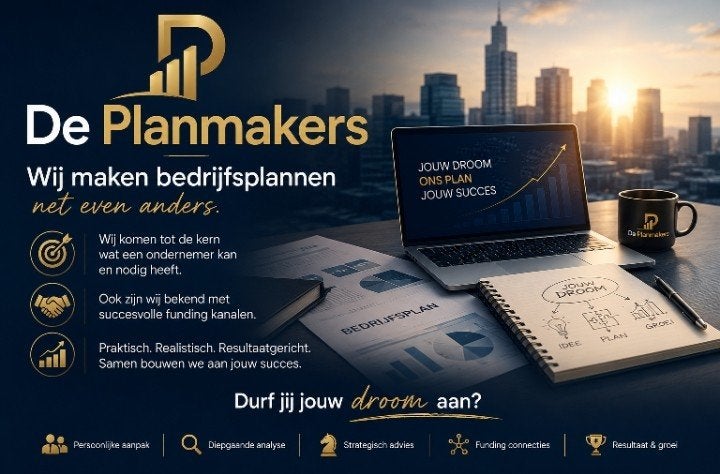 Uw op maat gemaakte bedrijfsplan!, Diensten en Vakmensen, Komt aan huis, Zakelijk advies