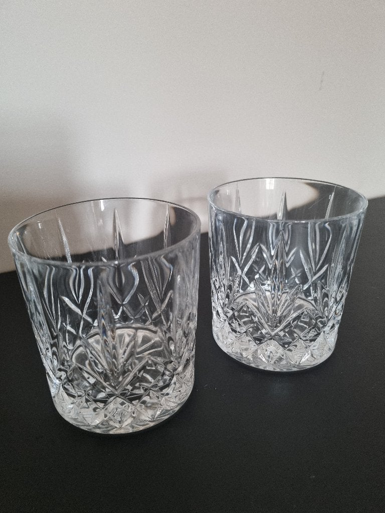 Kristallen glazen - los of als set, Antiek en Kunst, Ophalen of Verzenden