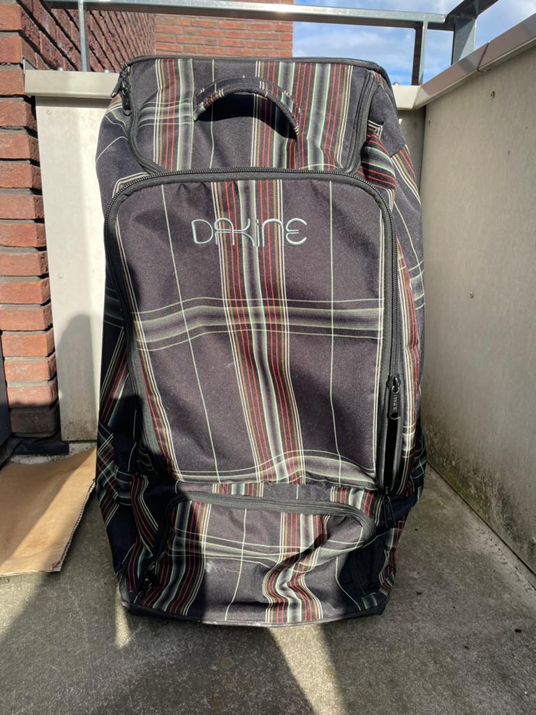 Dakine Ski Bag luggage, Wieltjes, Gebruikt, 20 tot 30 cm, Zwart