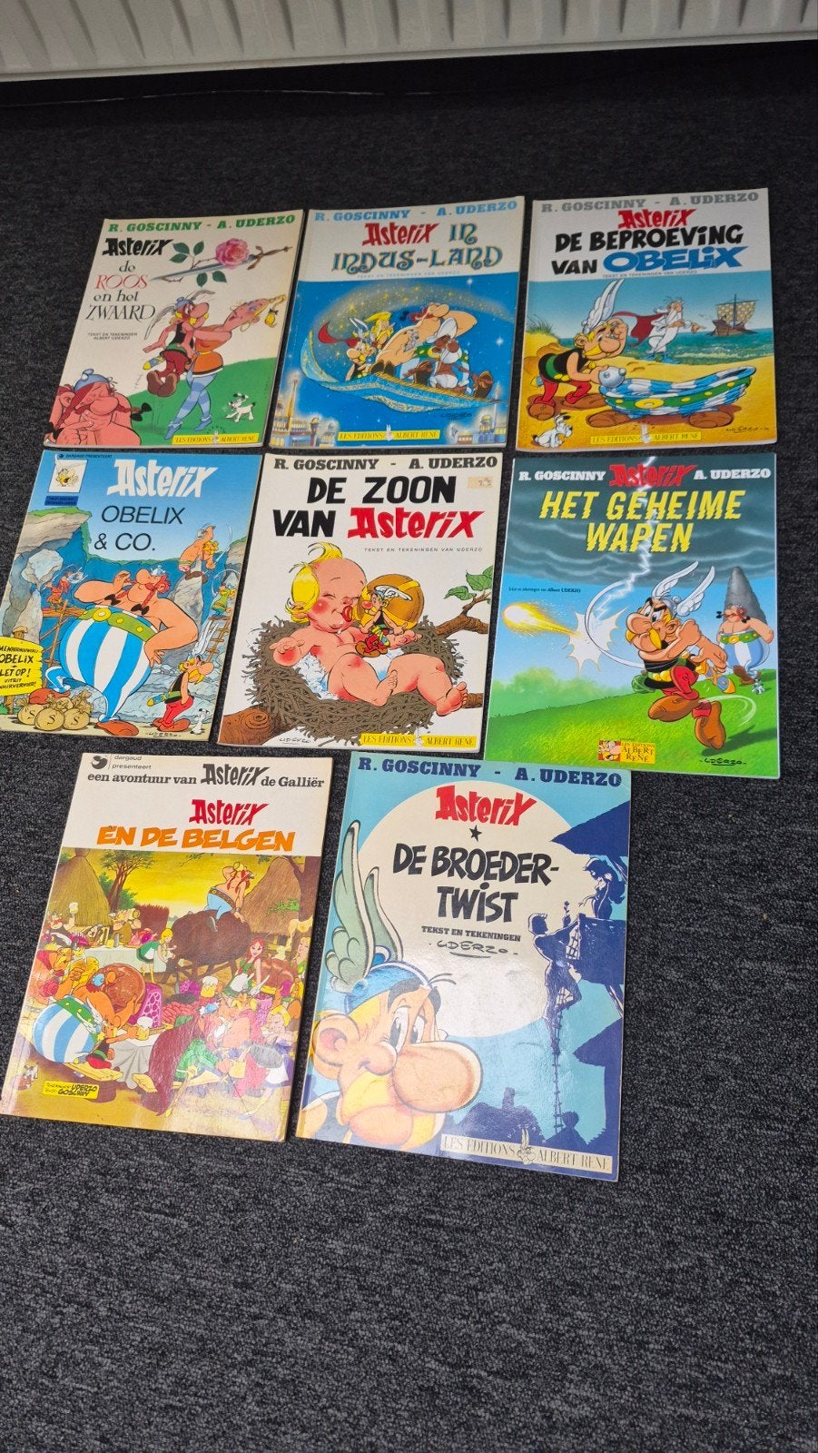 Asterix stripboeken collectie - 8 delen, Ophalen of Verzenden
