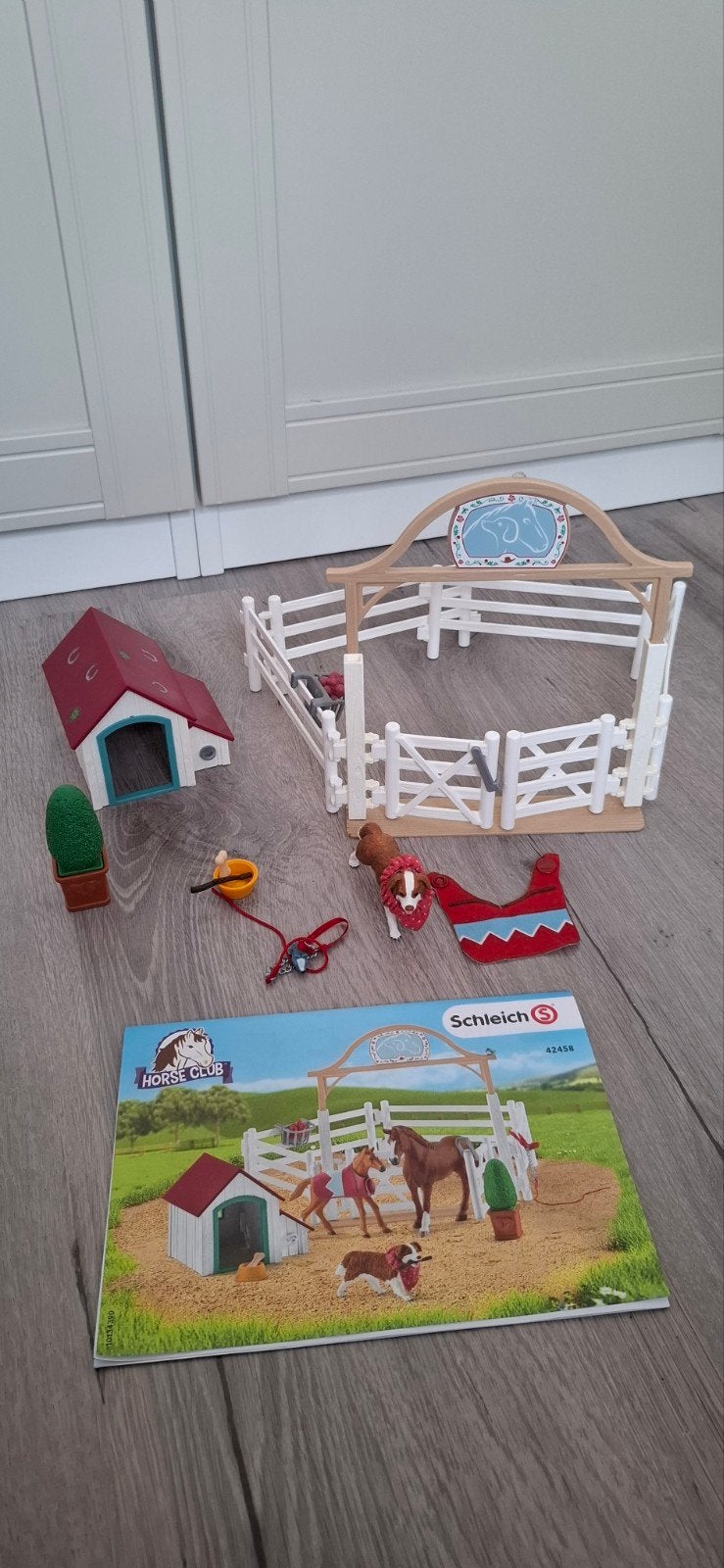 42458 Schleich Horse Club set, Ophalen, Zo goed als nieuw