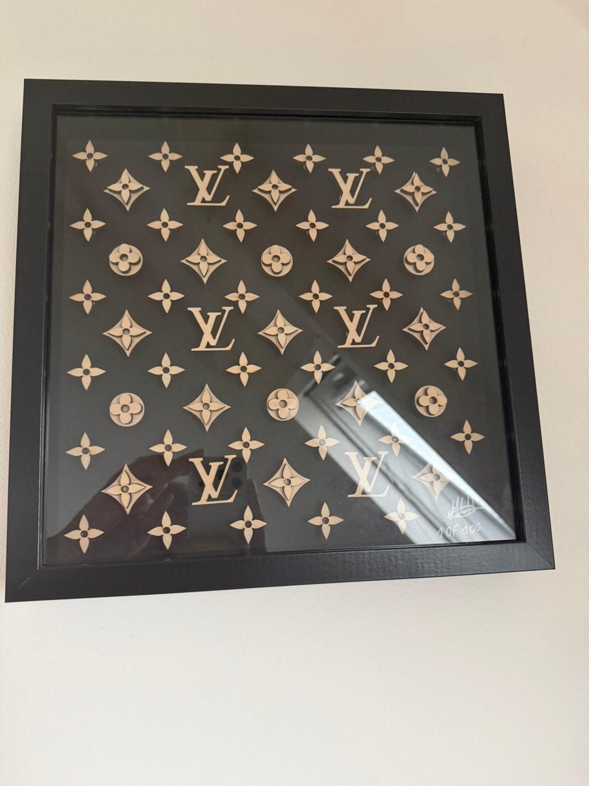 Louis vuitton 3D shadow box, Ophalen of Verzenden