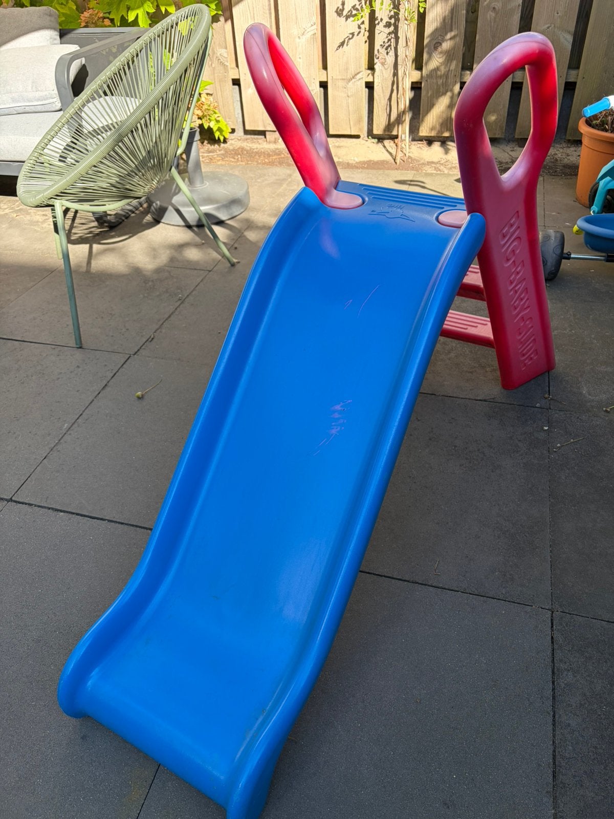 Glijbaan big baby slide, Ophalen, Gebruikt, Glijbaan