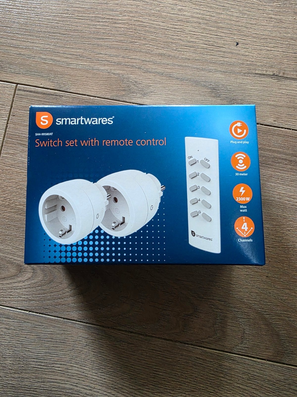 Smartwares Schakelaars Set met Afstandsbediening, Met afstandsbediening, Ophalen of Verzenden, Nieuw, Overige merken