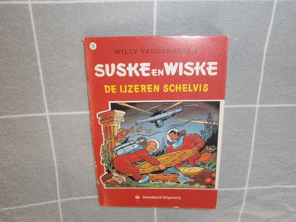 Suske en Wiske (mini-album) De ijzeren schelvis (2003), Willy Vandersteen, Eén stripboek, Ophalen, Gelezen