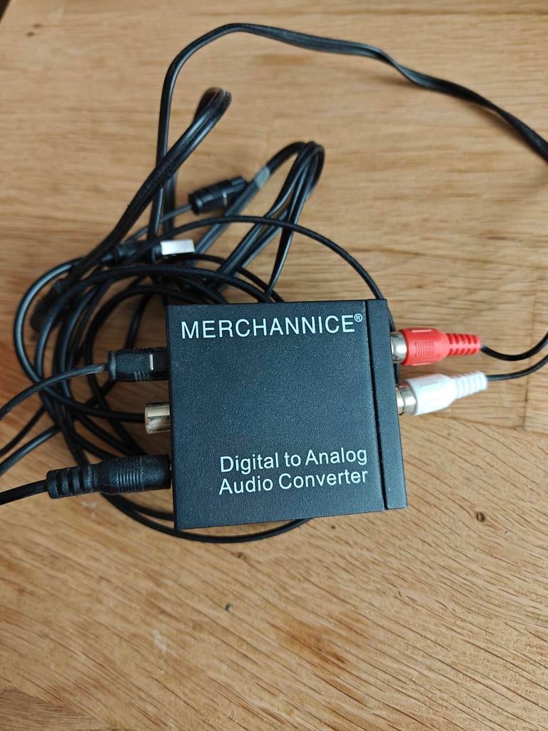 MERCHANNICE Digitaal naar Analoog Audio Converter, Ophalen