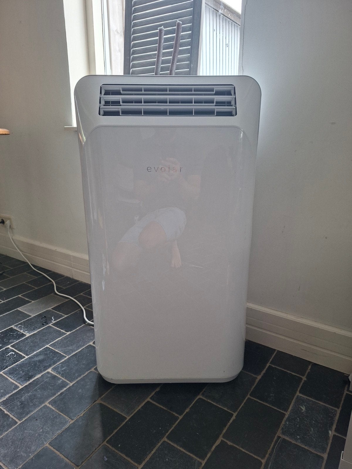 Evolar EVO-ES9000 Mobiele Airco Zonder Afvoerslang, Witgoed en Apparatuur, Ophalen, Timer, Koelen en Ontvochtigen, 3 snelheden of meer