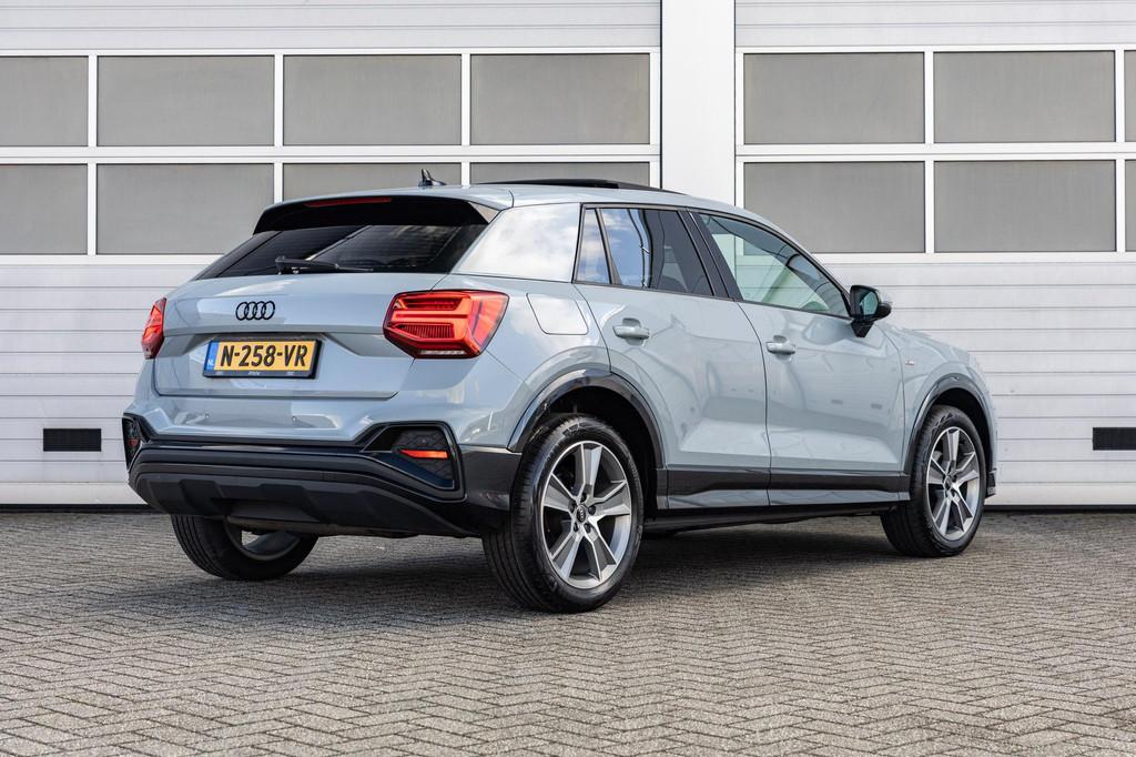 Audi Q2 35 TFSI 150pk S-tronic S edition | Panoramadak | 18", Auto's, Audi, 4 cilinders, 150 pk, Leder en Stof, Origineel Nederlands