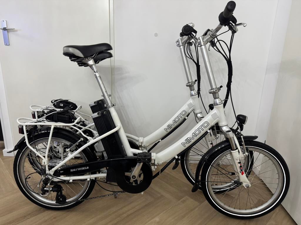 Nimoto elektrische vouwfietsen 20 inch gereviseerde accu’s, Ophalen of Verzenden, Zo goed als nieuw, 20 inch of meer, Versnellingen