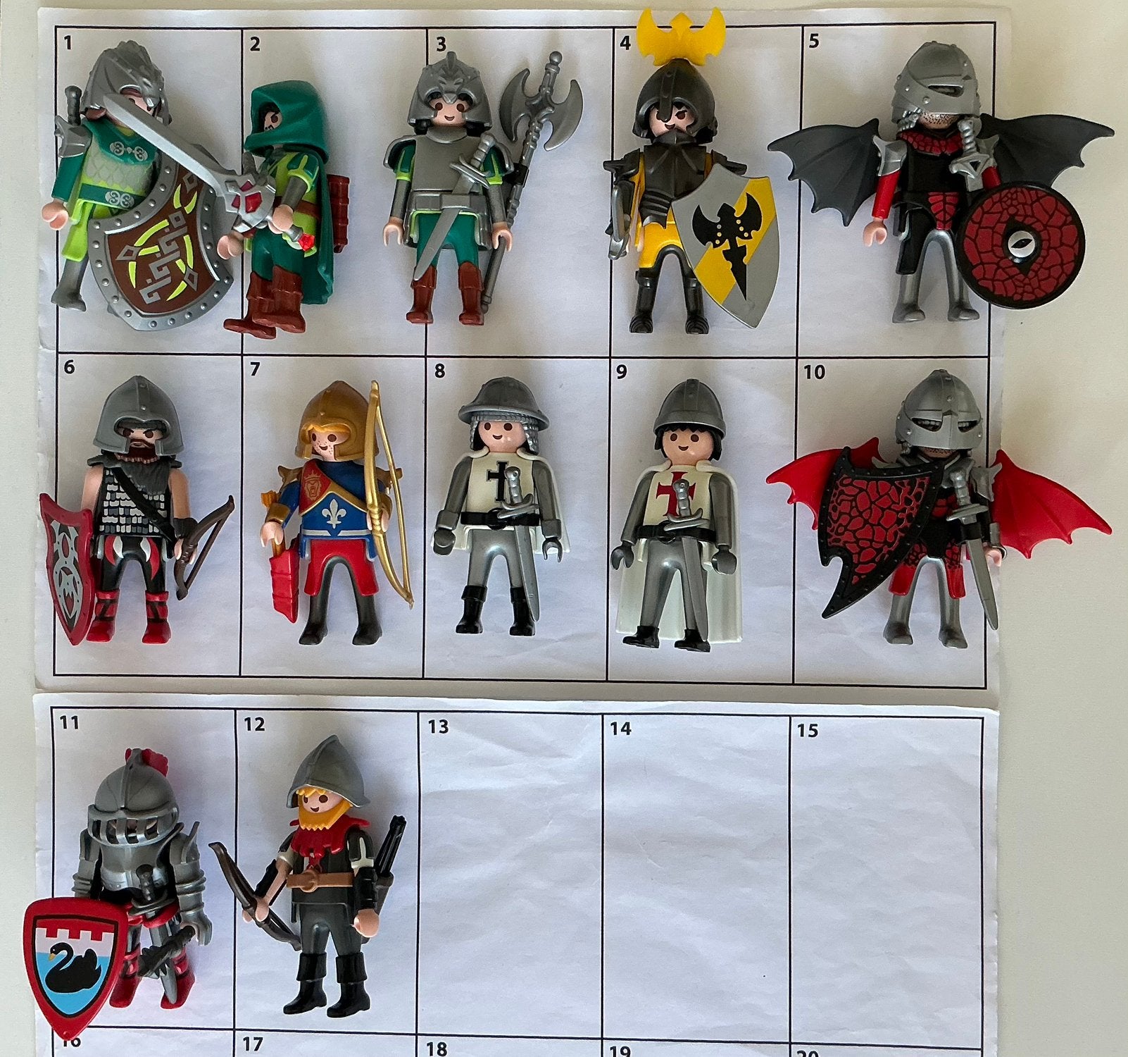 Playmobil ridders (C), Ophalen of Verzenden, Zo goed als nieuw