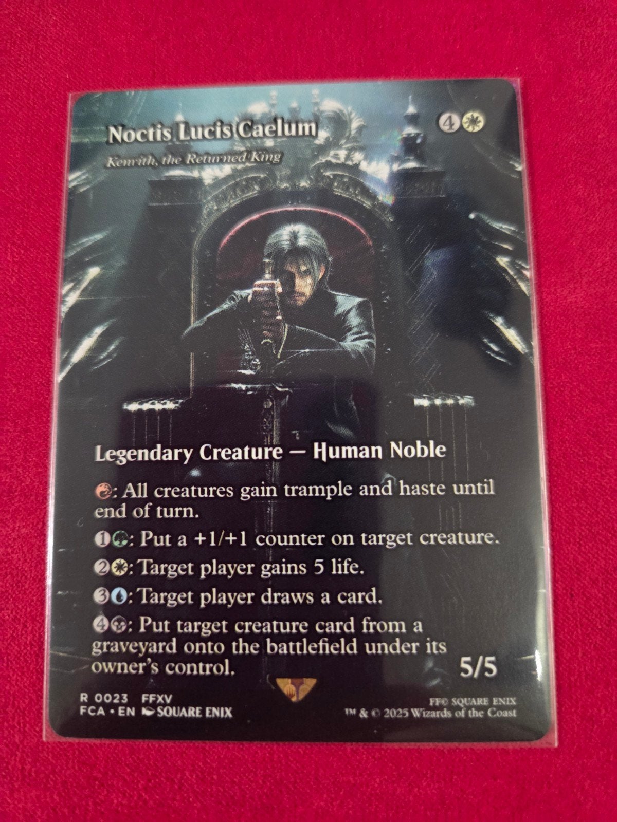 Kenrith The Returned King - FCA 23, Ophalen of Verzenden, Zo goed als nieuw, Losse kaart