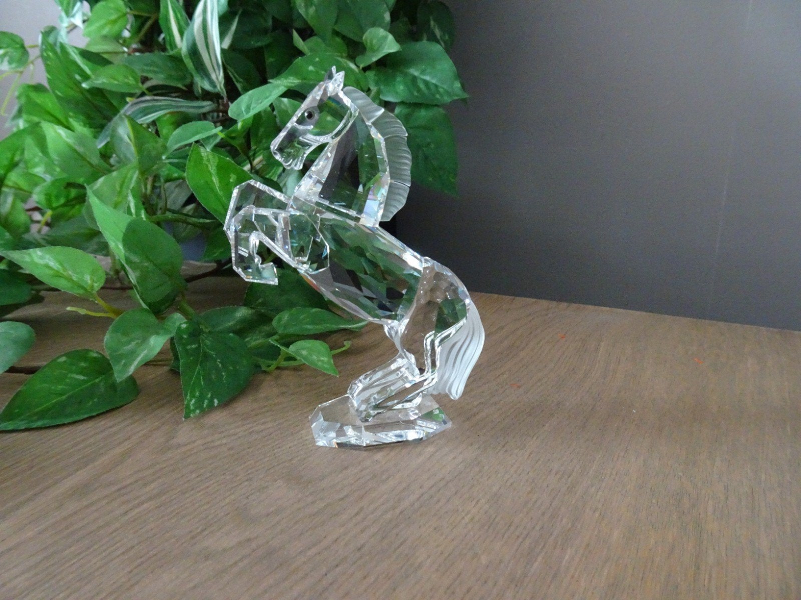 SWAROVSKI WHITE STALLION (stijgerend paard), Verzamelen, Swarovski, Ophalen of Verzenden, Zo goed als nieuw, Figuurtje