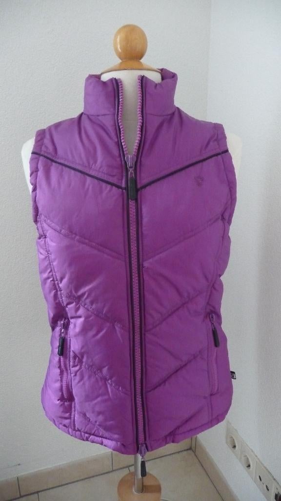 Mooie Paarse Bodywarmer maat M, Kleding | Dames, Bodywarmers, Ophalen of Verzenden, Zo goed als nieuw, Maat 38/40 (M), Paars