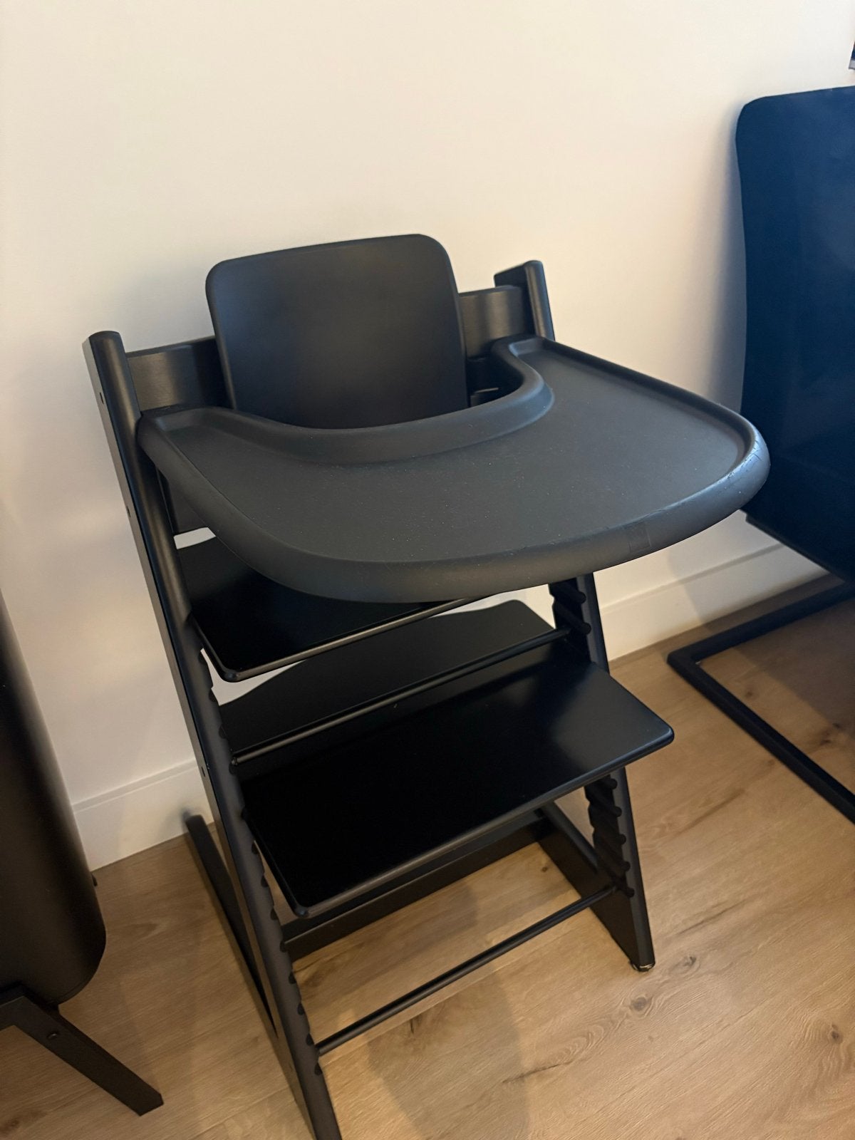 Stokke Tripp Trapp babyzitje en eetblad, Ophalen, Gebruikt, Meegroeistoel, Afneembaar eetblad
