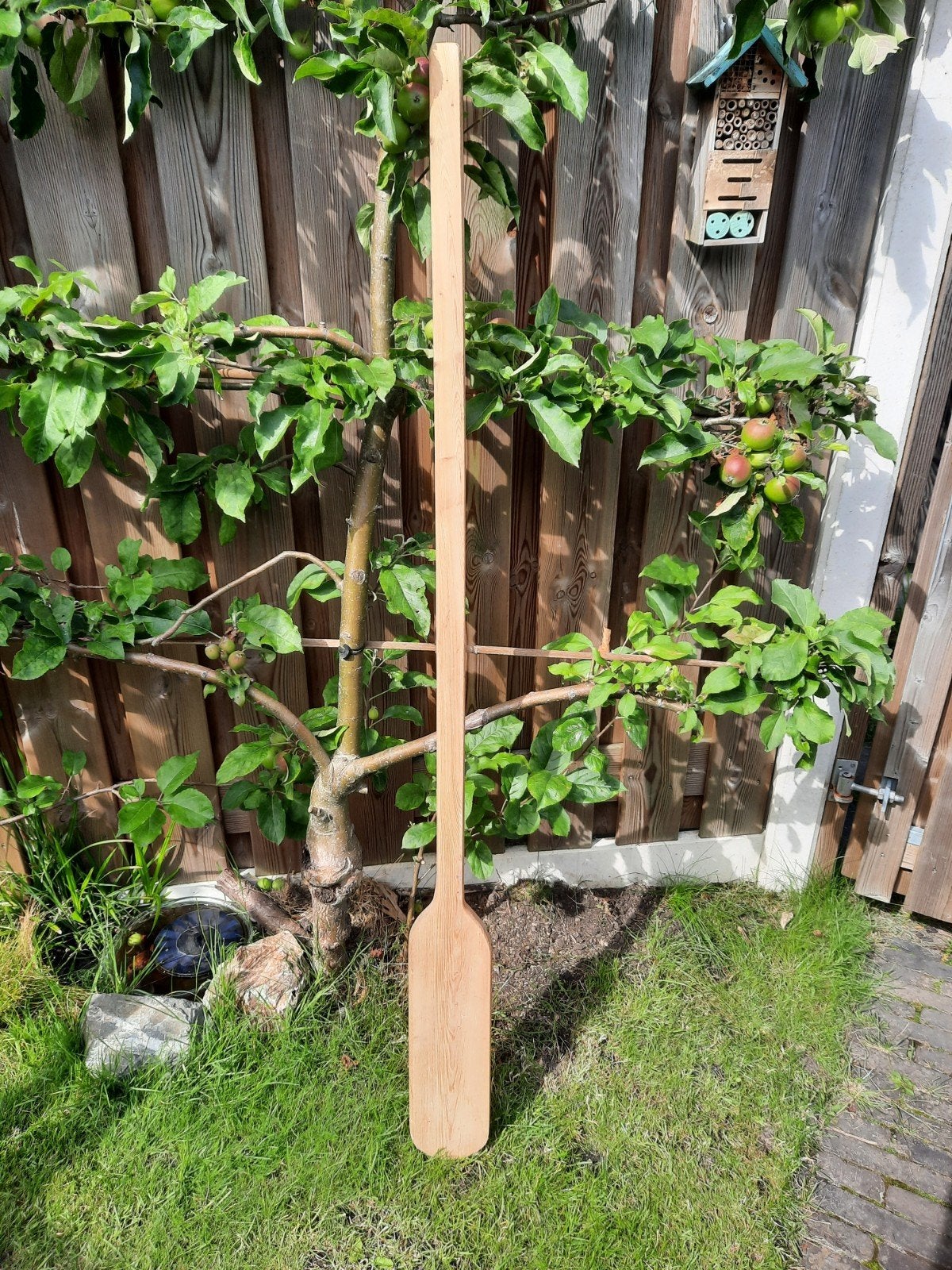 Hottub peddel thermowood, Ophalen, Zo goed als nieuw
