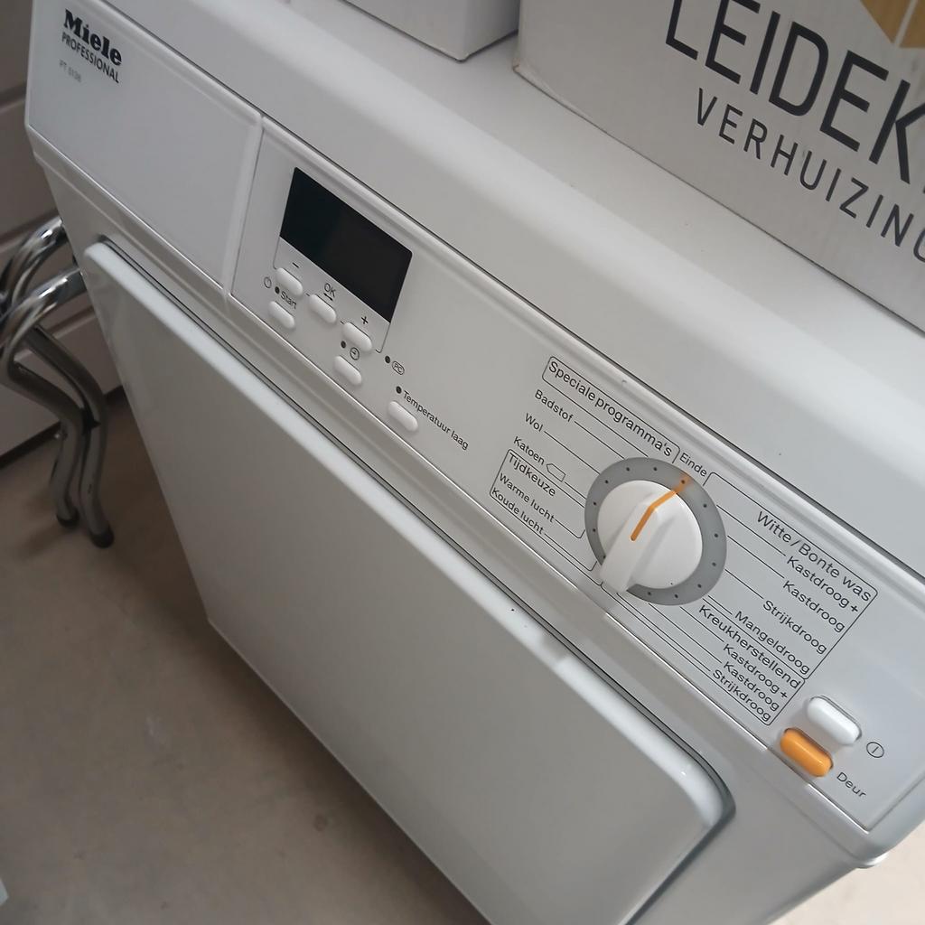 Miele professional wasdroger PT 5138, Witgoed en Apparatuur, Wasdrogers, Ophalen of Verzenden, Zo goed als nieuw