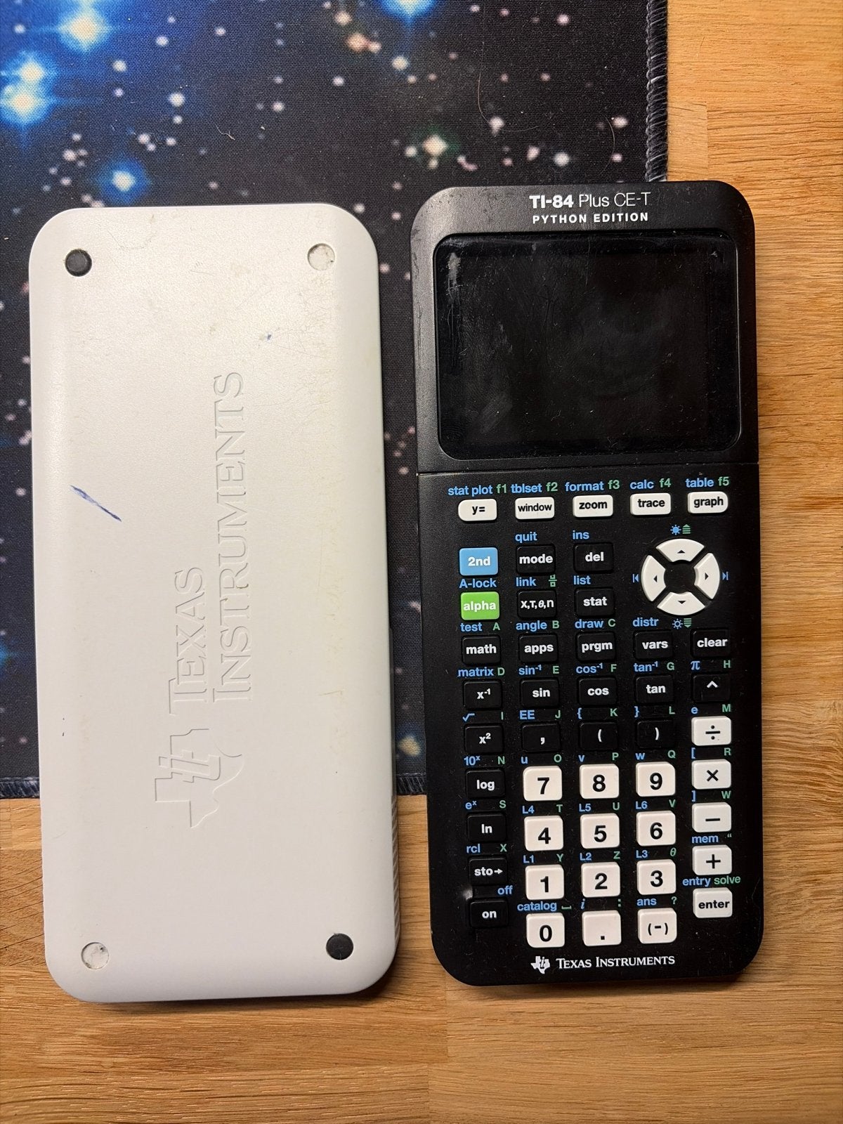 Grafische rekenmachine (TI-84 Plus CE-T Python Edition), Ophalen of Verzenden, Grafische rekenmachine, Zo goed als nieuw