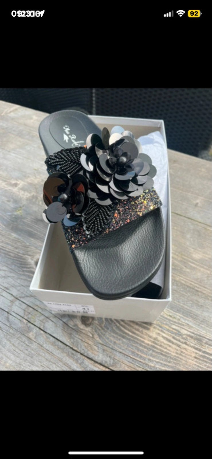 Ann Rocks slippers mt 41 nieuw!, Kleding | Dames, Schoenen, Slippers, Zwart, Nieuw, Ophalen of Verzenden