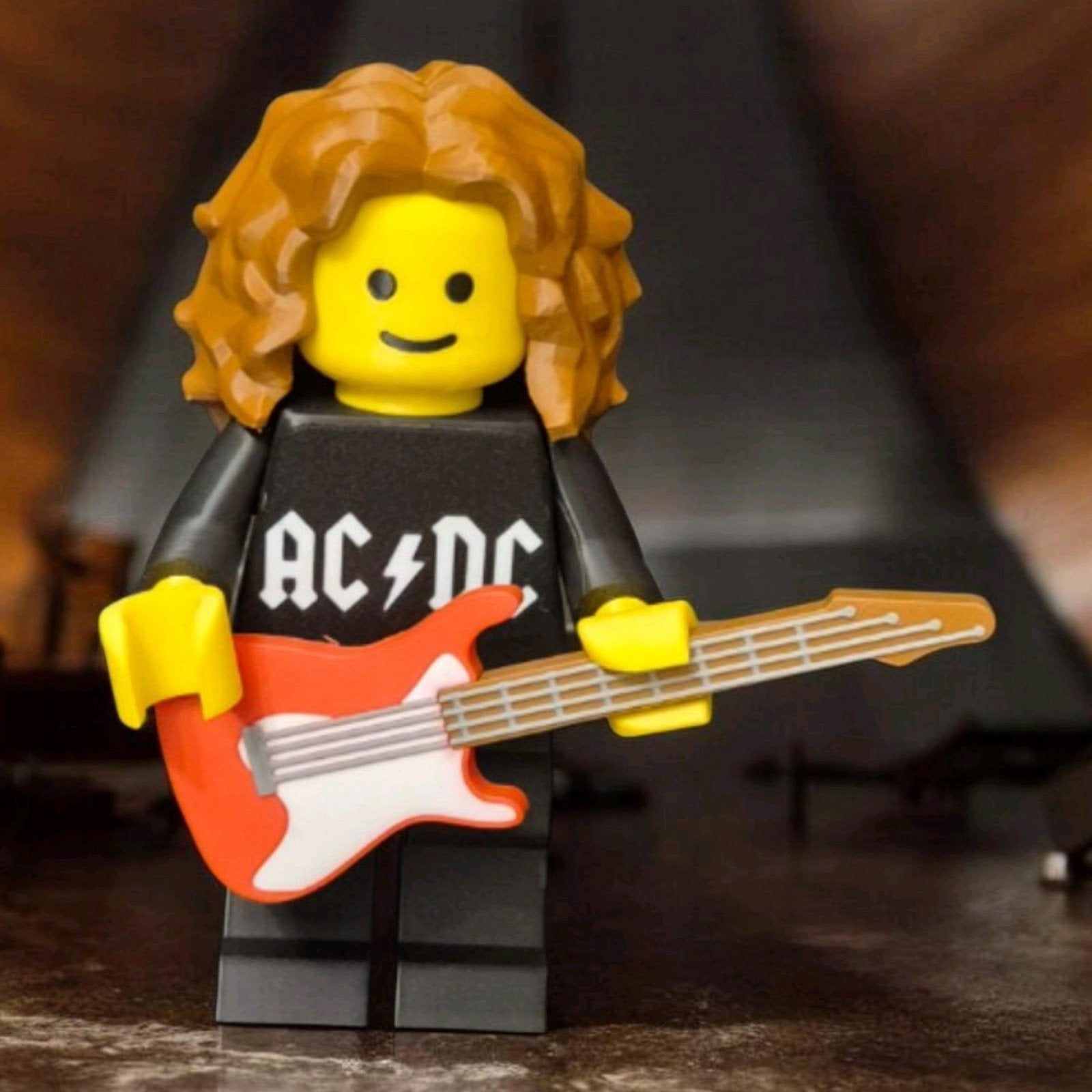 Mega maxi figure van een brick ACDC supporter, Verzamelen, Ophalen of Verzenden, Nieuw, Pop, Beeldje of Miniatuur