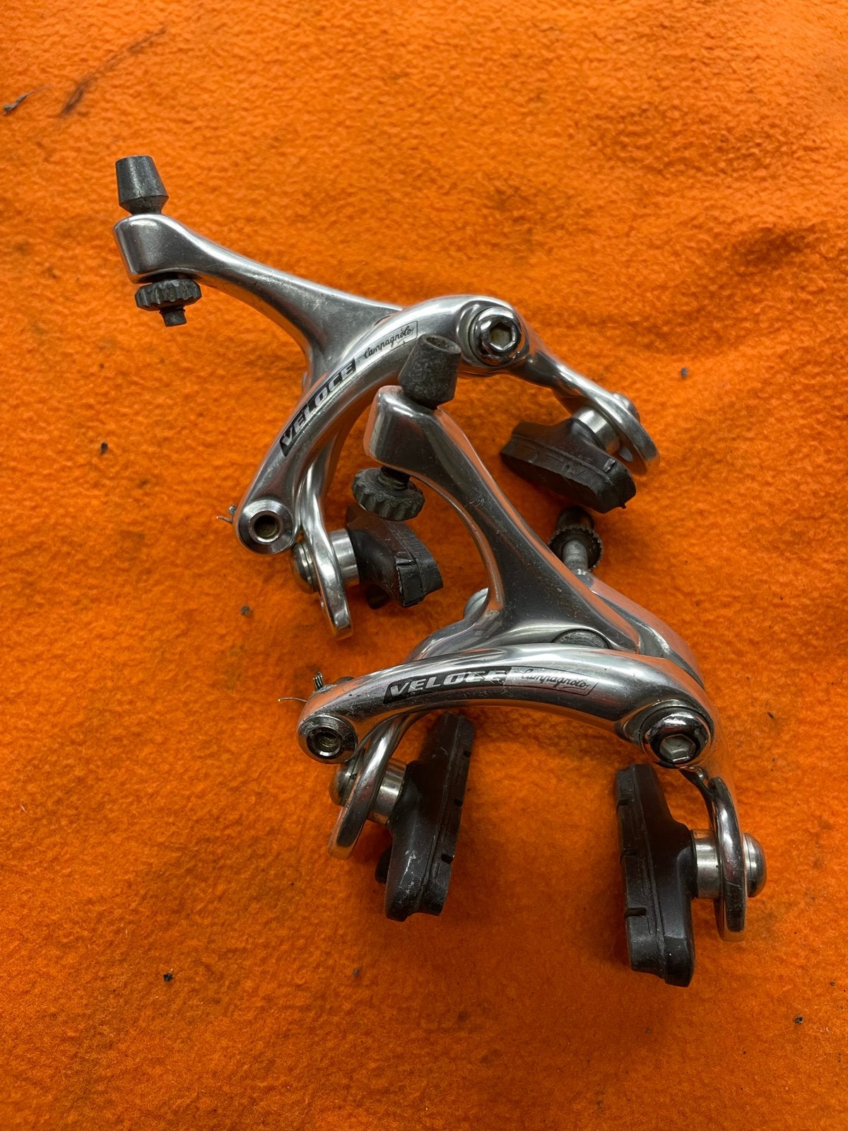 Campagnolo Veloce Remmen -  Racefiets remhoeven, Remmen, Gebruikt, Verzenden, Aluminium