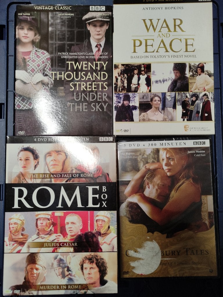 Diverse DVD's series TV, kostuum, drama, BBC series, Alle leeftijden, Ophalen of Verzenden, Zo goed als nieuw