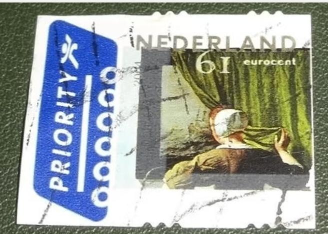 Gabriël Metsu - Priority - 2246 - 2004, Postzegels en Munten, Verzenden, Na 1940, Gestempeld