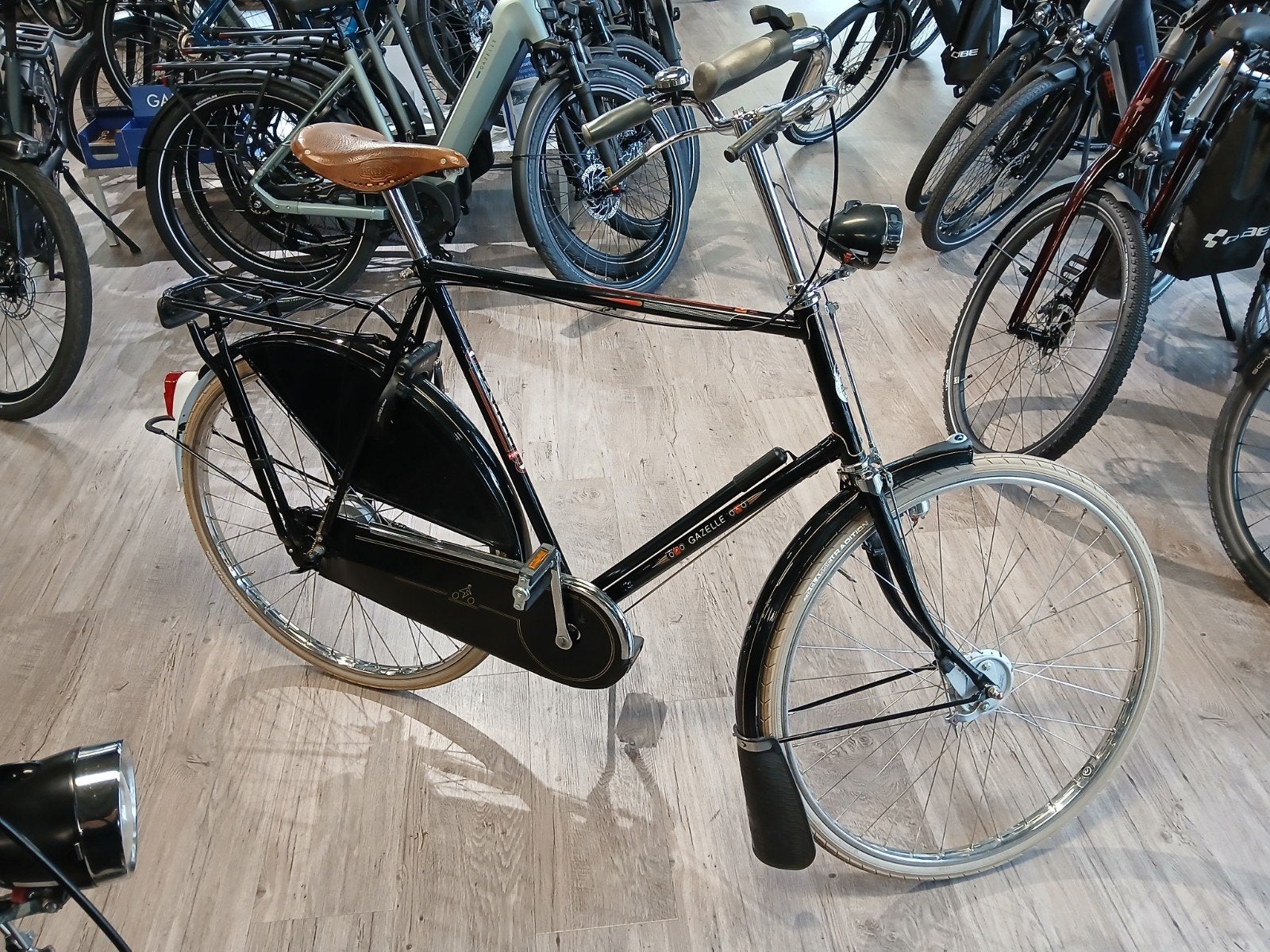 Gazelle Tour Populair heren 66cm, dames 57c, Gebruikt, Ophalen of Verzenden, 65 cm of meer, Gazelle