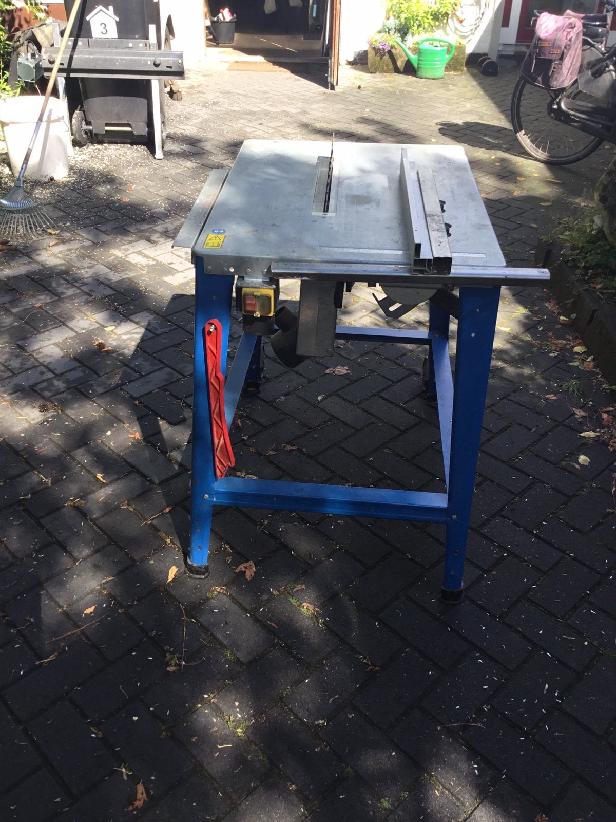 Zaagmachine, Doe-het-zelf en Verbouw, Gereedschap | Zaagmachines, Ophalen of Verzenden, 1200 watt of meer, Cirkelzaag, 70 mm of meer
