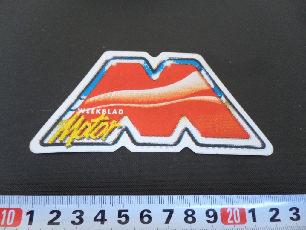 sticker Weekblad  MOTOR, Ophalen, Zo goed als nieuw