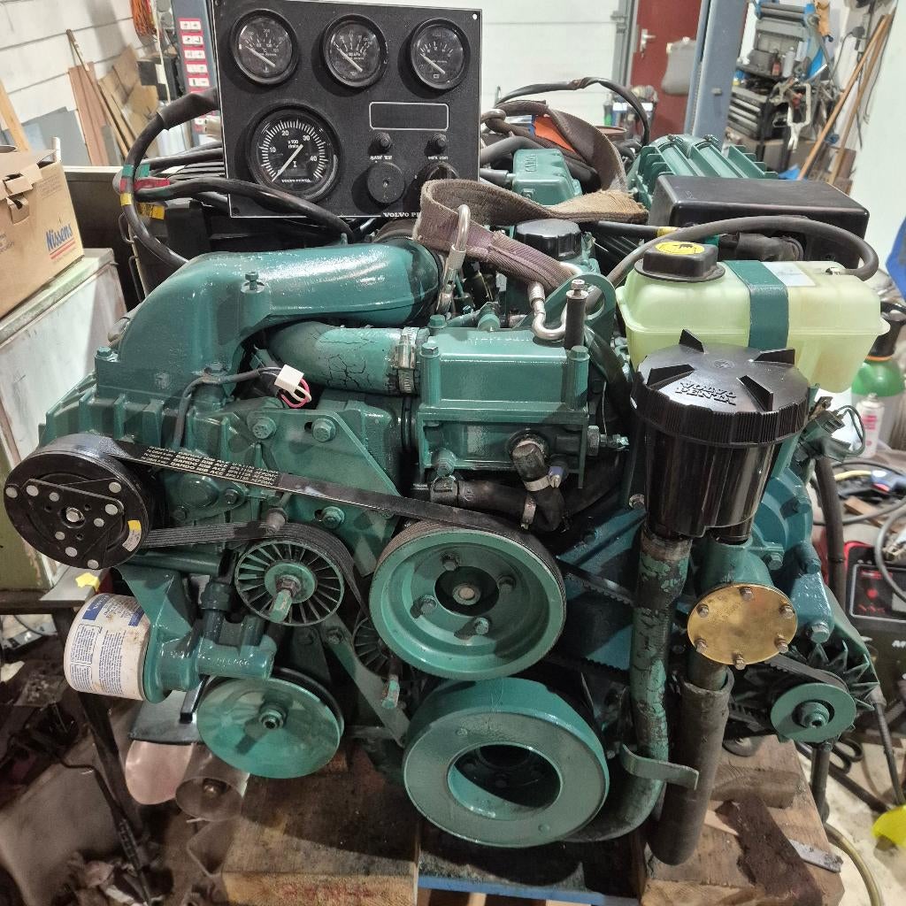 Volvo KAD 32 scheepsdieselmotor compleet met Dp-SMT Z-drive, Ophalen, Gebruikt, Motor en Techniek, Motorboot