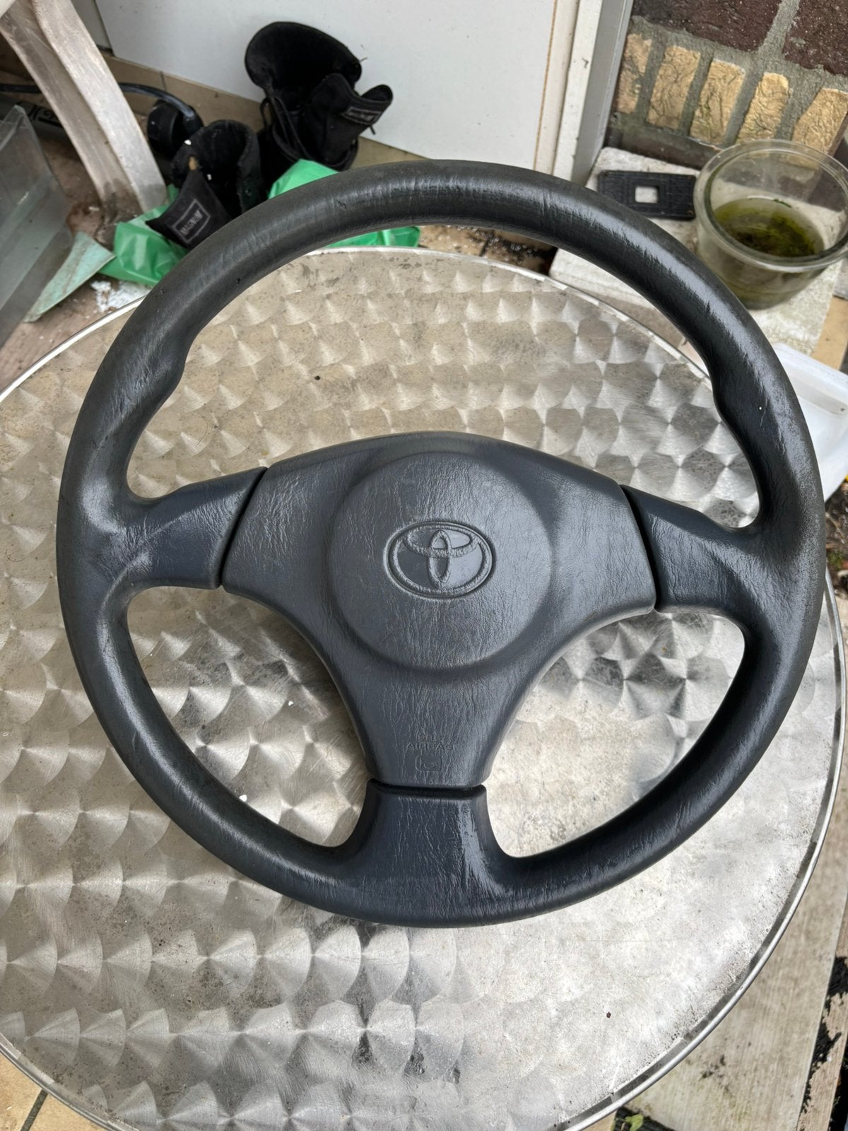 Toyota starlet facelfit stuur met airbag., Auto-onderdelen, Ophalen of Verzenden, Gebruikt, Toyota