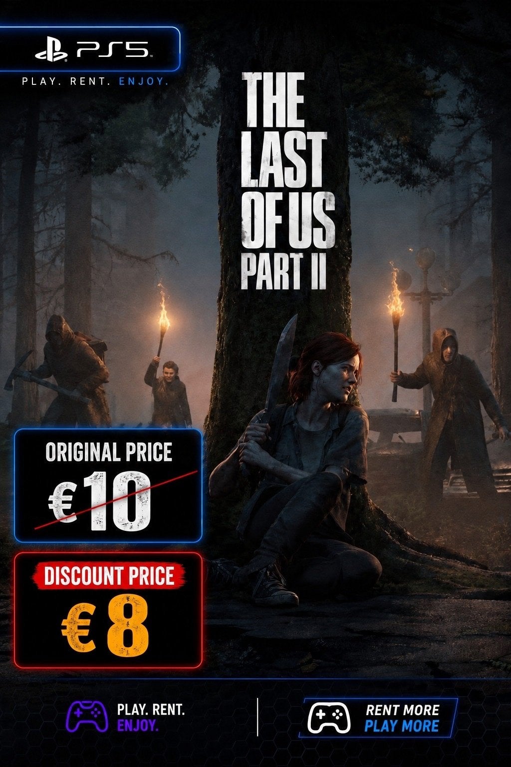 The Last of Us Part II - PS5 Game, Gebruikt, Vanaf 18 jaar, 1 speler, Ophalen