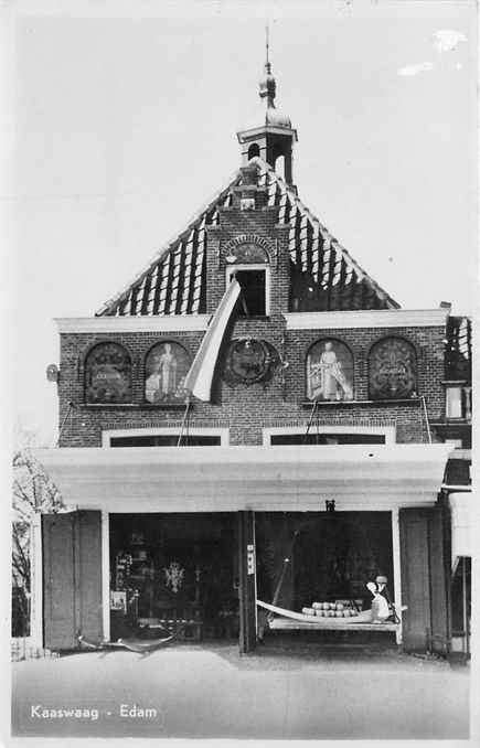 301-237-039 Edam Kaaswaag, Verzenden, Voor 1920, Noord-Holland