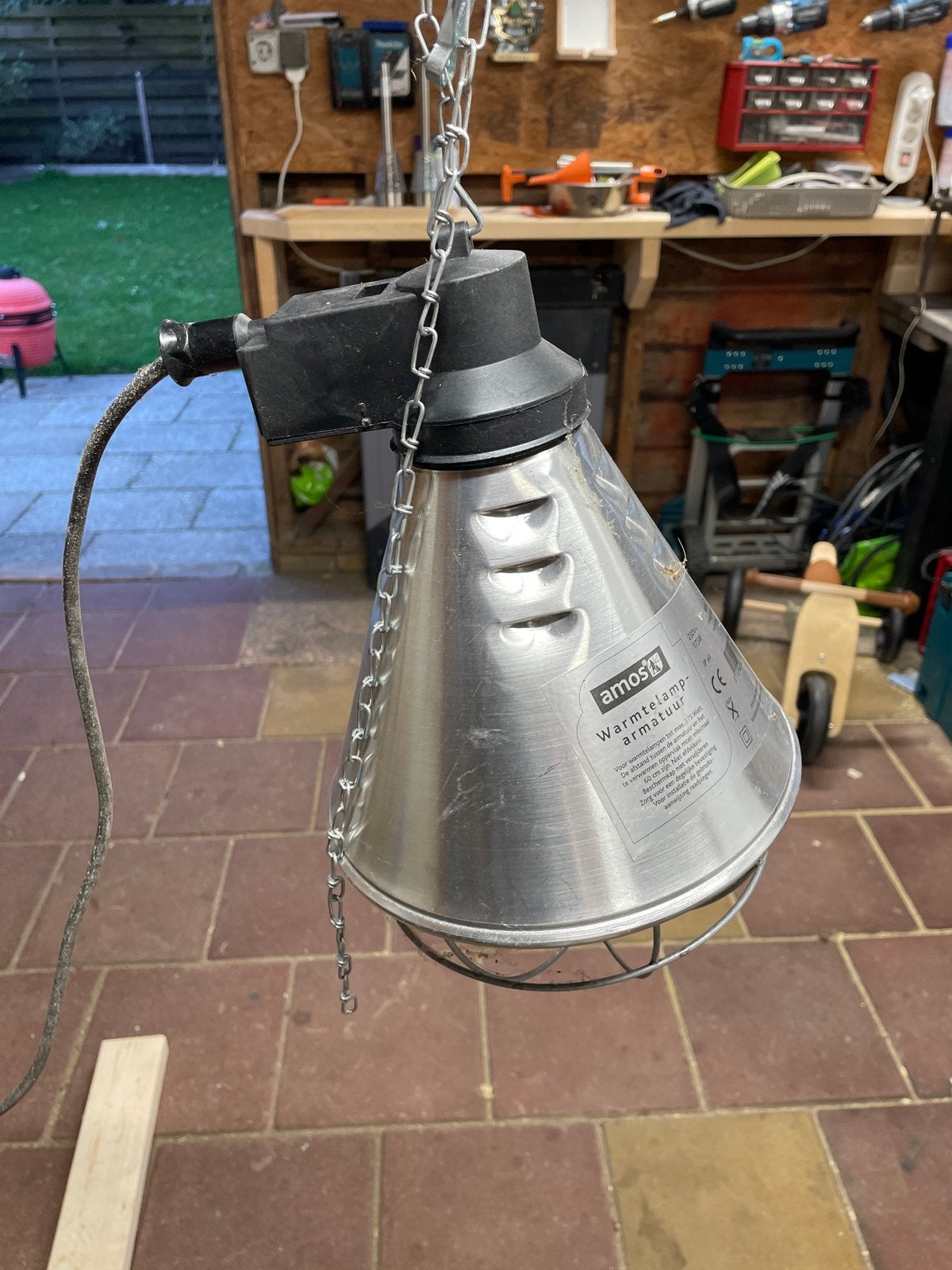 Warmtelamp met lampen, Ophalen of Verzenden, Zo goed als nieuw, Overige typen
