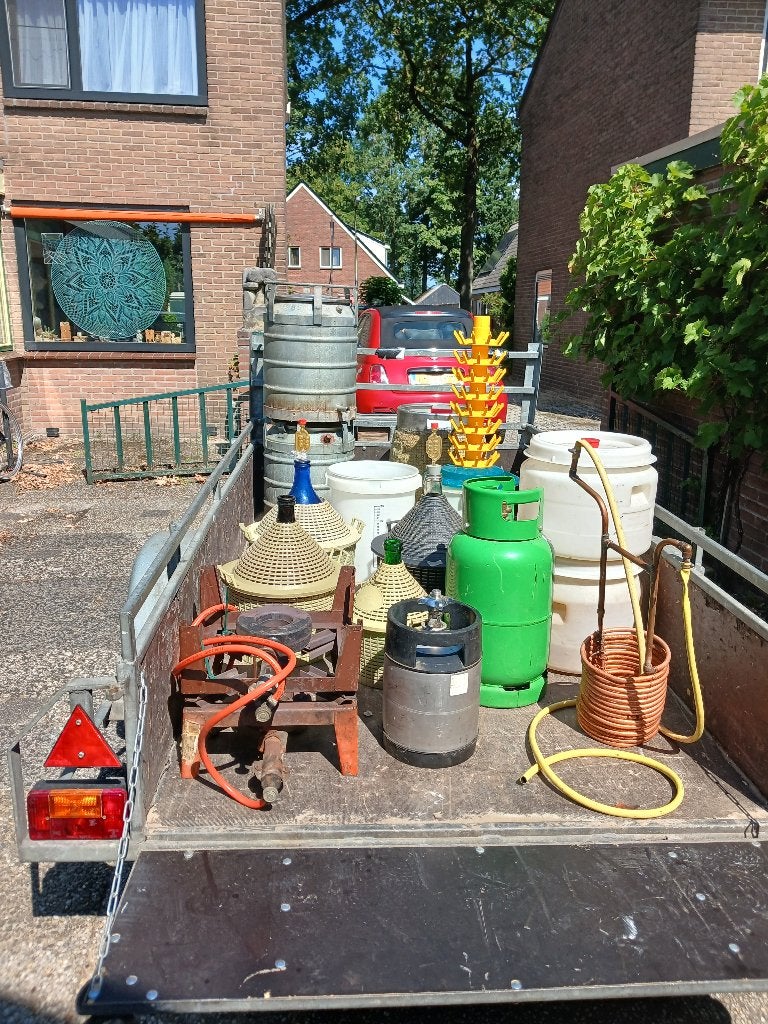 Complete Bierbrouwerij Set - Start Direct met Brouwen!, Ophalen, Gebruikt, Overige typen, Overige merken