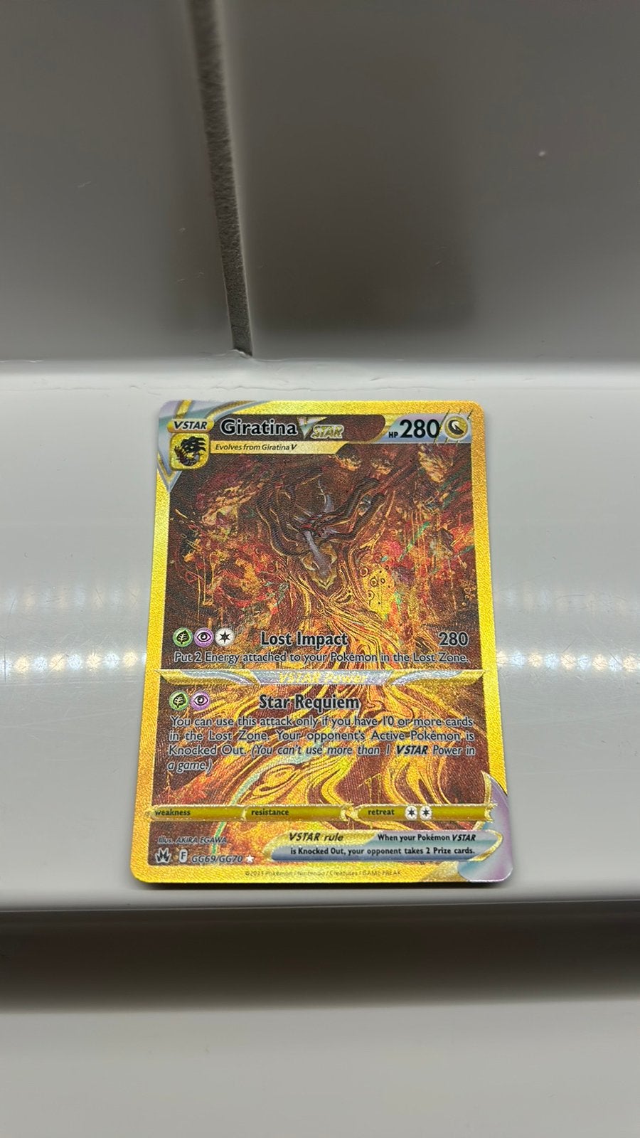 Giratina V Star Crown Zenith Secret Rare GG69/GG70, Ophalen, Nieuw