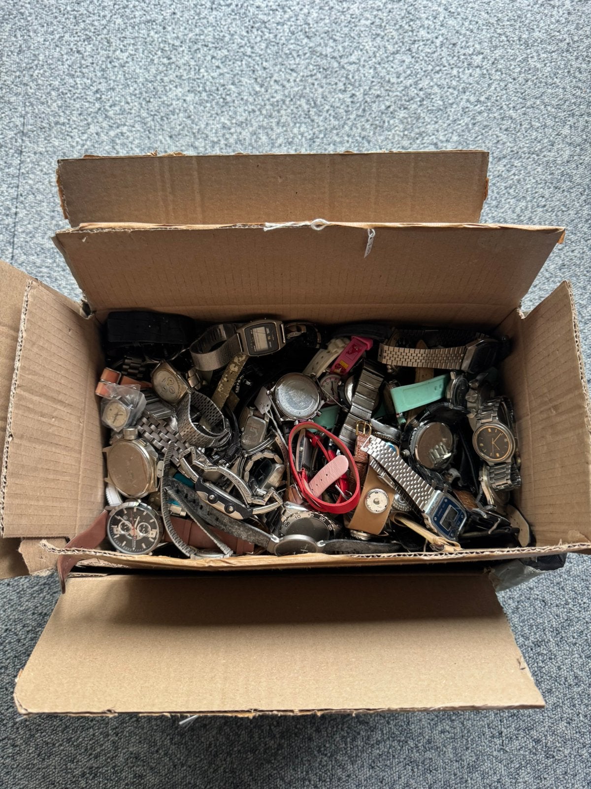 6 kilo horloges, Overige merken, Gebruikt, Staal, Verzenden