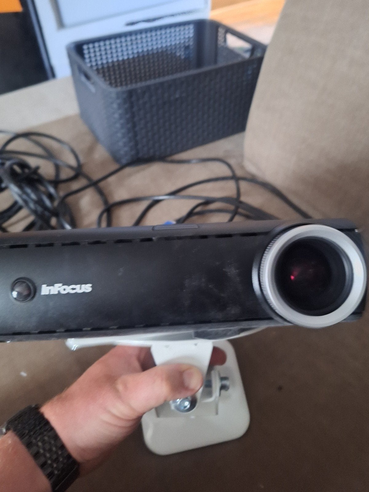 Infocus Projector met afstandsbediening en kabels, Ophalen, Infocus, Gebruikt, DLP