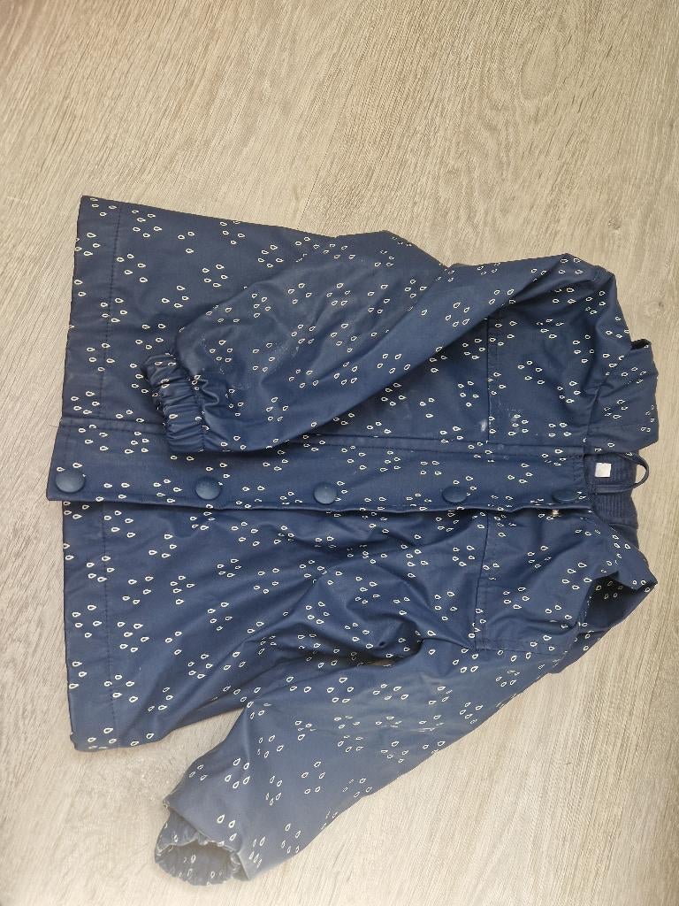 Regenjas mt 92, Kinderen en Baby's, Kinderkleding | Maat 92, Ophalen of Verzenden, Gebruikt, Meisje, Jas