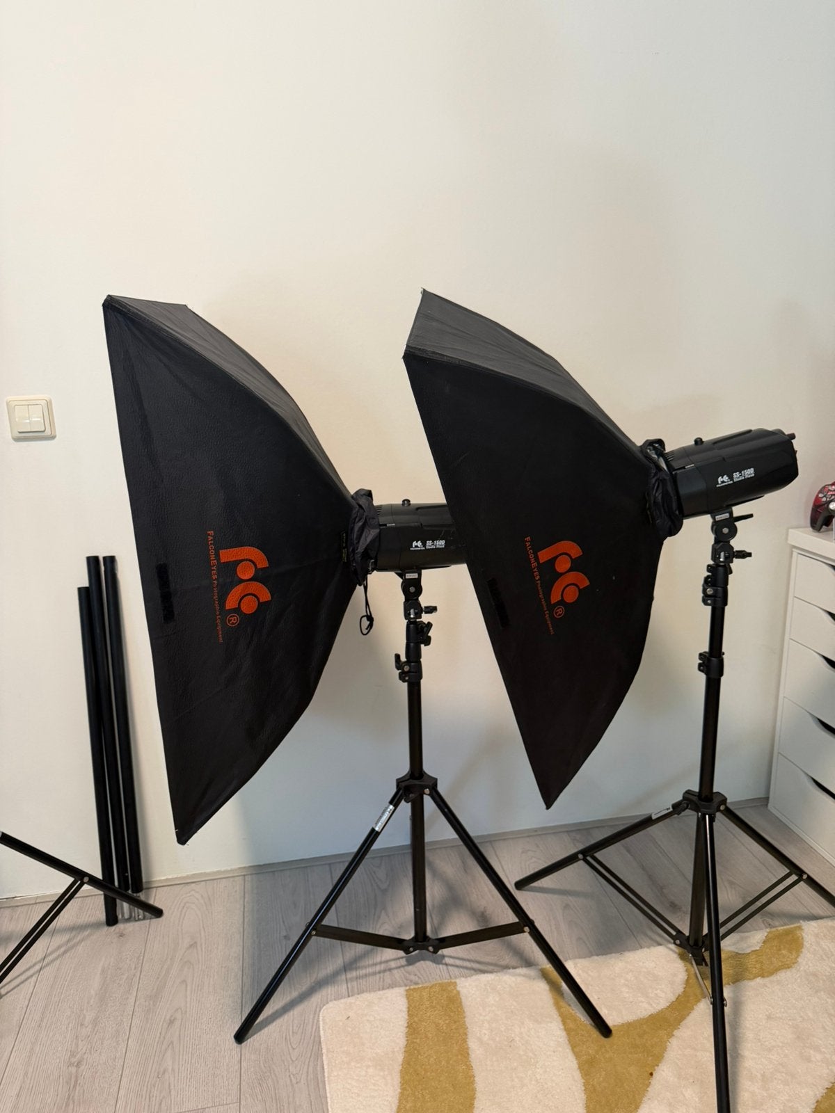 Falcon Eyes camera/fotografie systeem compleet, Ophalen, Zo goed als nieuw, Overige merken