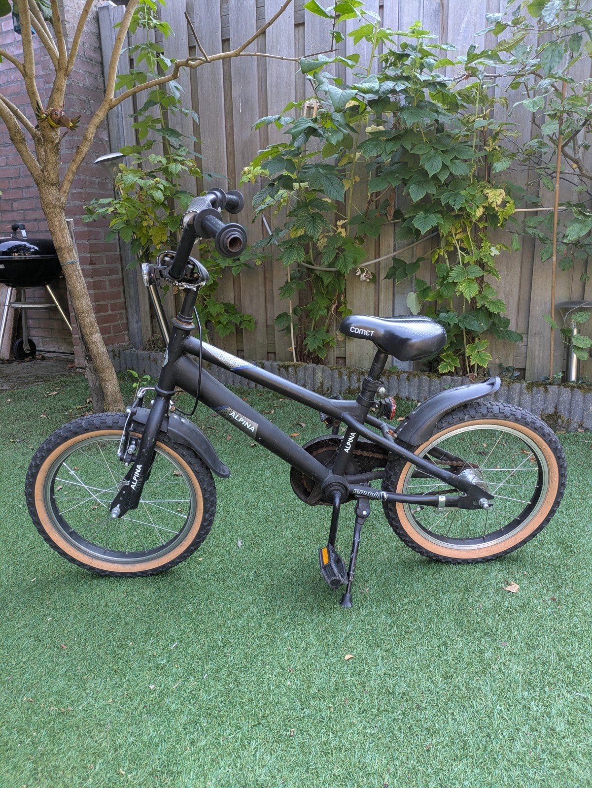 Alpina Comet 16 inch kinderfiets, Fietsen en Brommers, Fietsen | Kinderfietsjes, Ophalen, Terugtraprem, 16 tot 20 inch, Alpina