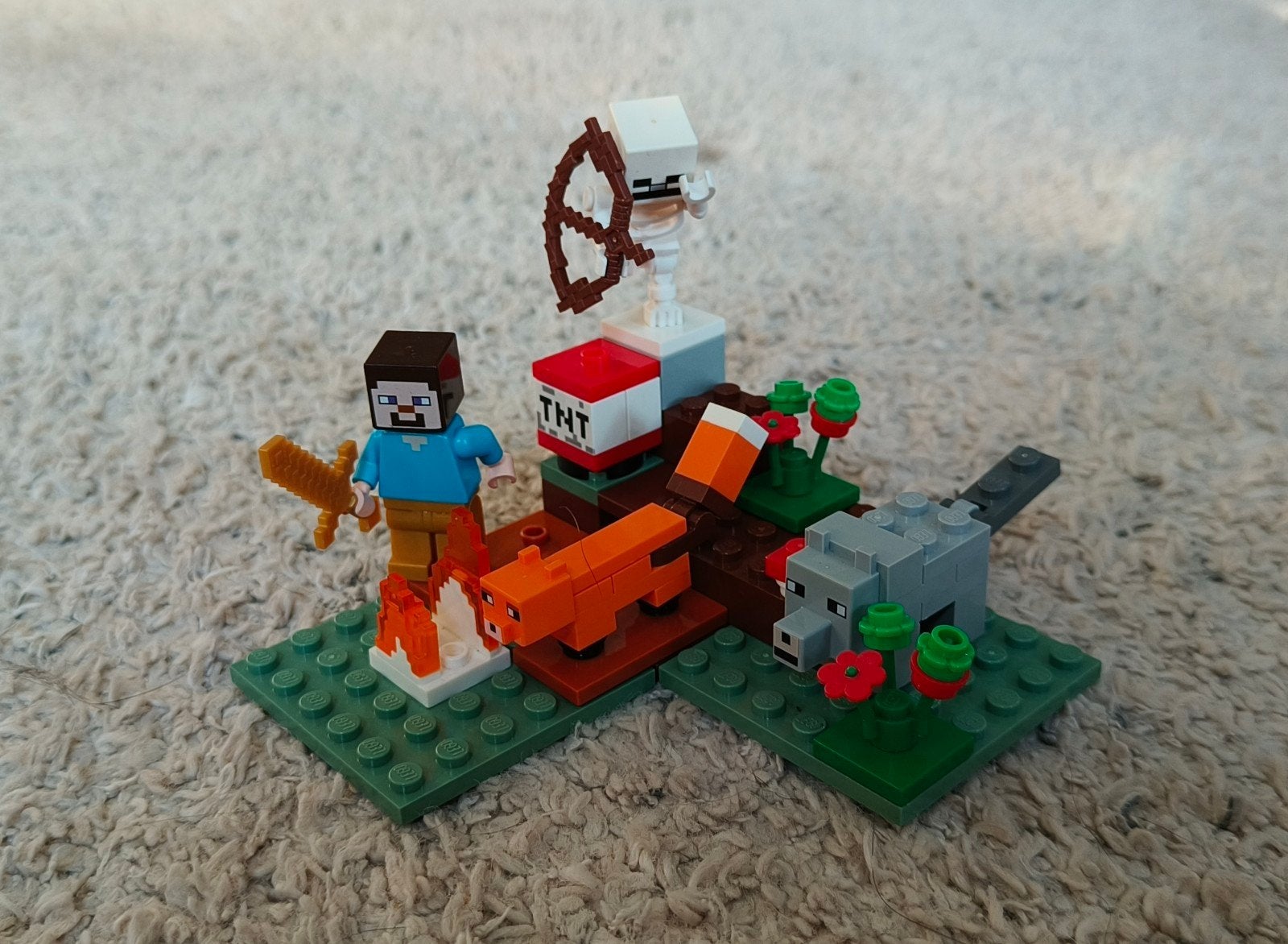 Lego Minecraft | 21162 | compleet, Minecraft, Lego, Ophalen of Verzenden, Complete set